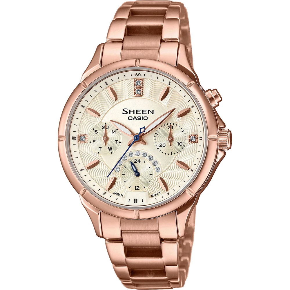 Наручные часы Casio SHE-3047PG-9AUER женские кварцевые |