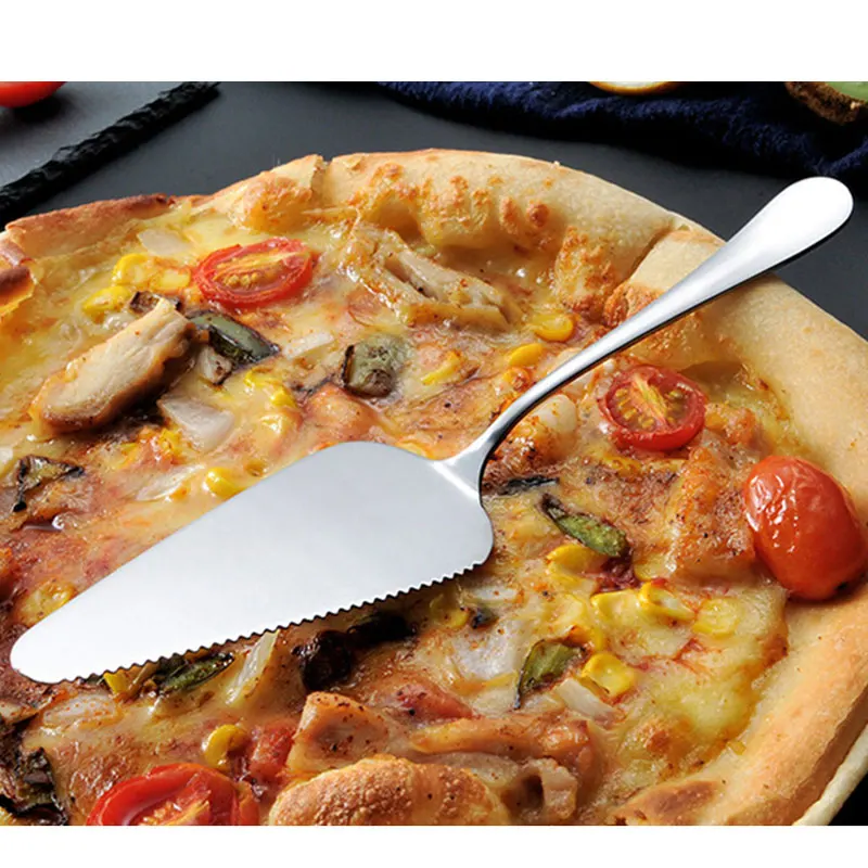 

Stainless Steel Cake Shovel Knife Pie Pizza Cheese Cake Divider Knives Pizza Shovel Pizza Shovel