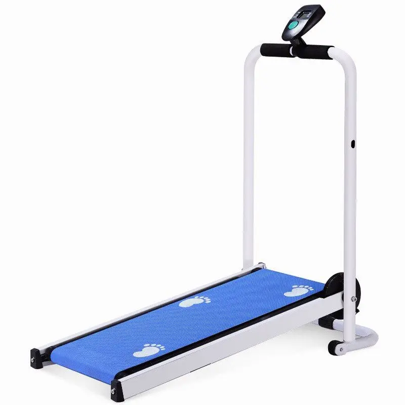

Folding Walking Machine Mute Foldable Running Machine Mini Fitness Equipment Indoor Mechanical Treadmill Home