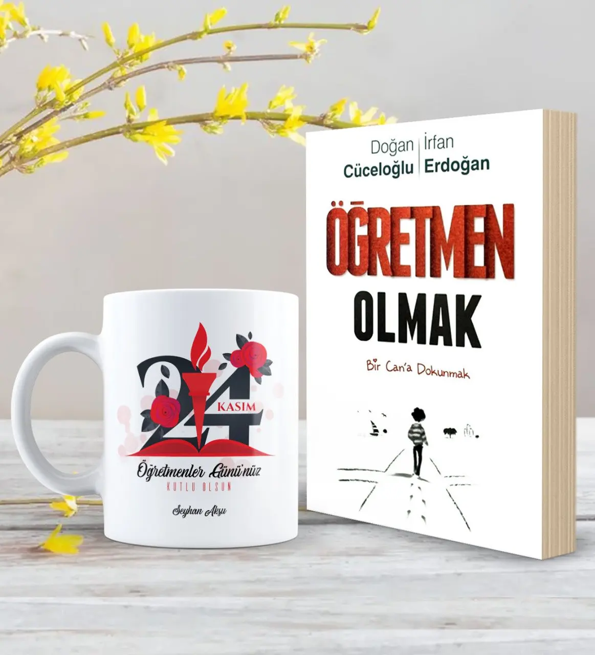 

Personalized Teacher to Book and Mug Gift Set-8