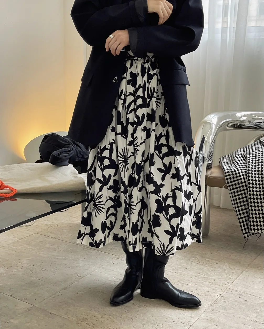

summer woman middle skirt from set loveMODA