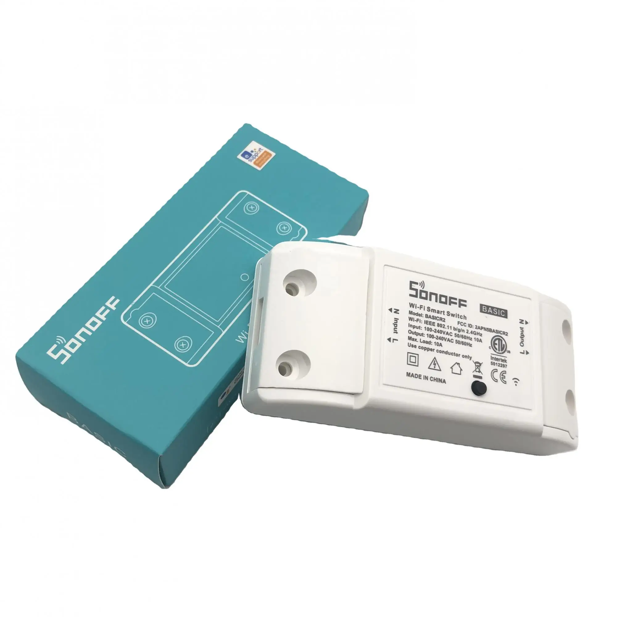 Sonoff basic R2 WiFi switch Alice Smart wireless remote control lamp home | Электроника