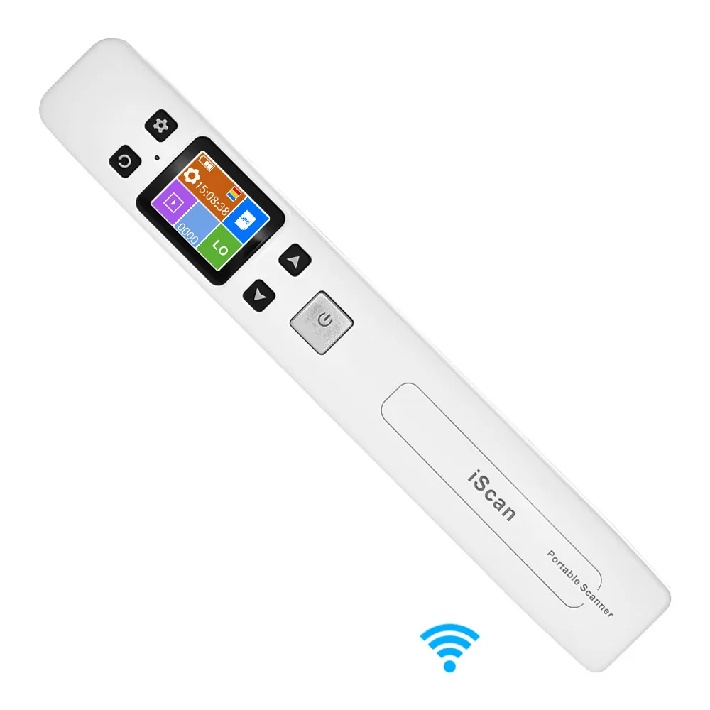 Портативный сканер iScan Wi Fi A4 портативный для документов/книг/изображений 1050DPI