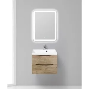 Cabinet under the sink belbagno Marino 60 Rovere nature (marino-600-2c-so-rn-p) For bathroom Vanities Fixture Home Improvement |