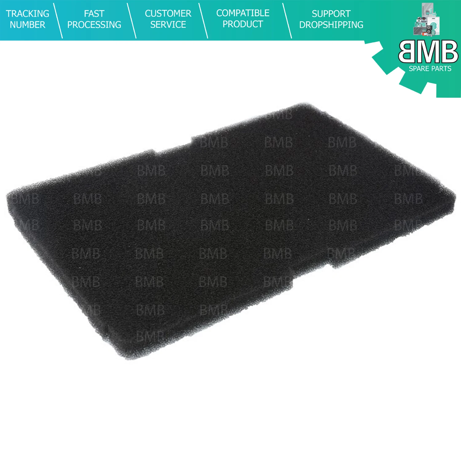 Evaporator sponge filter tumble dryer for Beko Blomberg Grundig D81-HPE D86HP 296484 3870KTHP/3880KT | Бытовая техника