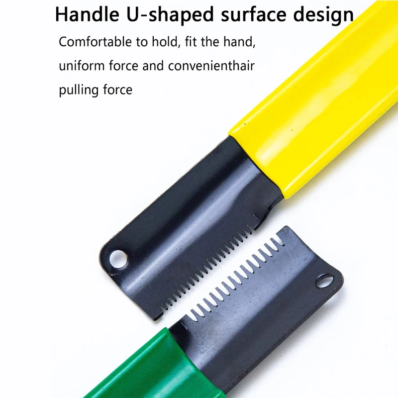 Продажа Гребень для собак, аксессуары для ошейников и собак, стальной нож для выщипывания собак