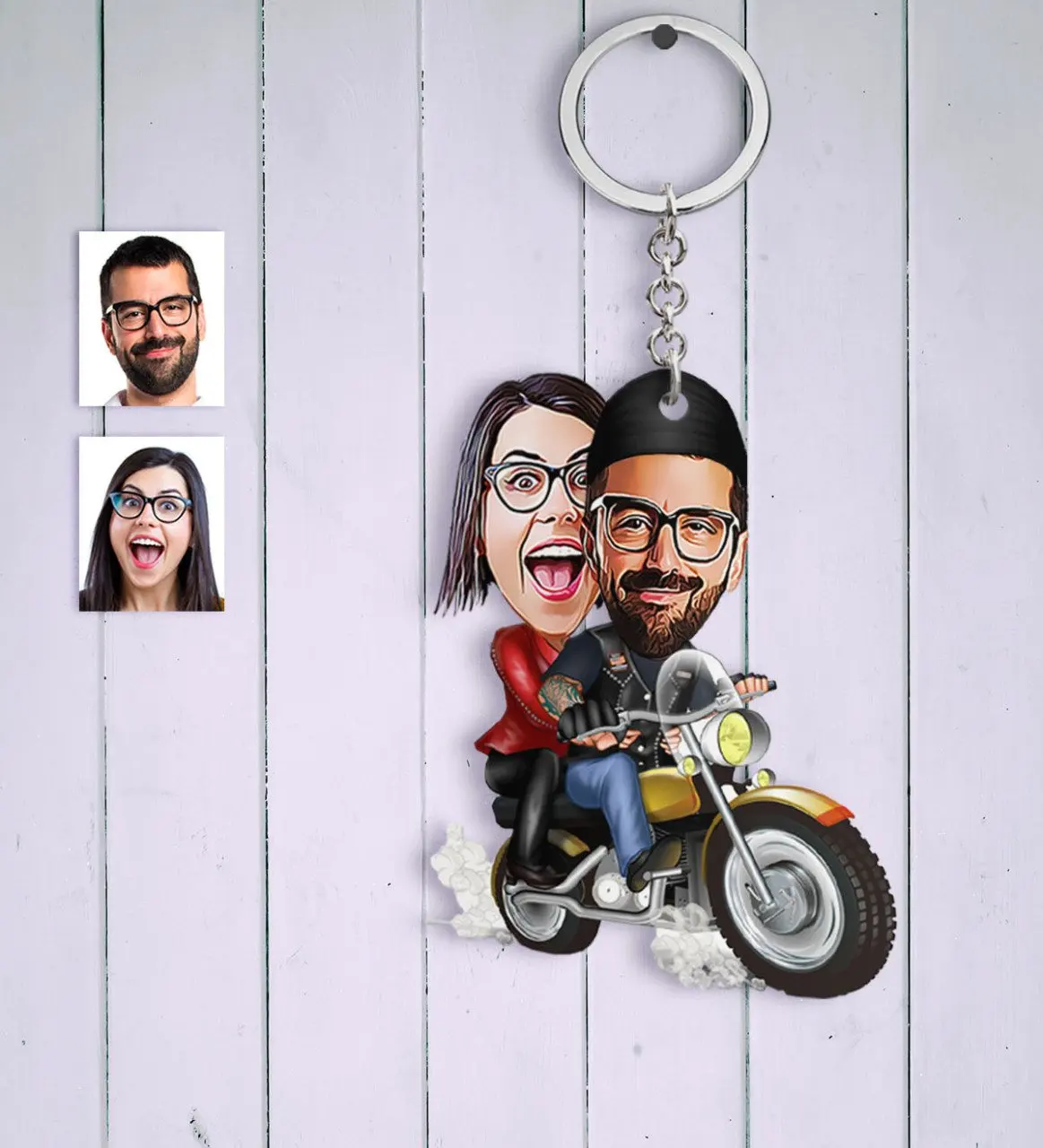 

Персонализированные Keychain-17 с героями мультфильмов на День святого Валентина Сувенирные товары