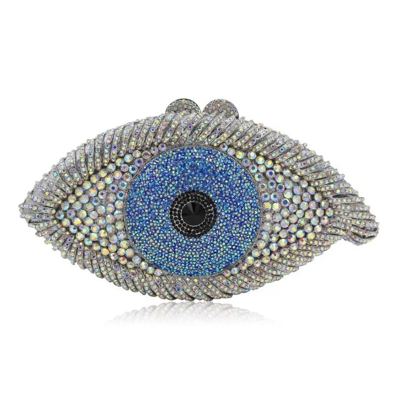 Uniibling Модный женский клатч с кристаллами сглаза вечерние кошельки и сумочки