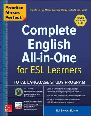 

Практика делает идеальным: Полный английский все в одном для учеников ESL, изучение языка, обучающий материал и обучение обучения