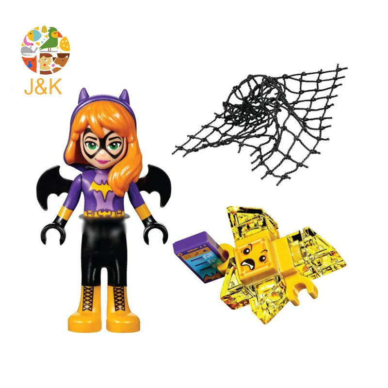 41230 208 шт. DC Super Hero Girl серия Batgirl Batjet Chase модель строительные блоки кирпичи Обучающие