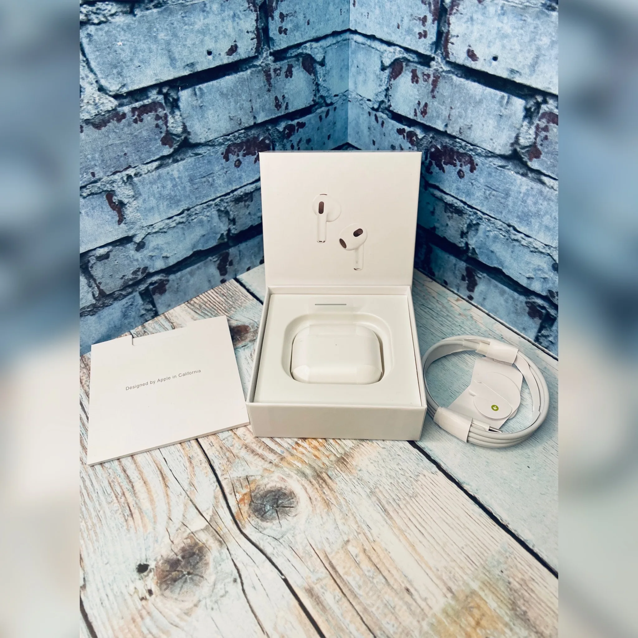Беспроводные Bluetooth наушники для Air TWS 3 с беспроводной зарядкой гарнитура спорта
