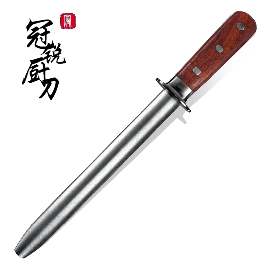 

Professional Knife Sharpener Rod Kitchen Accessories Chef Kitchen Knives Scissors Hunting Knife Sharpeners 9 inch Home Cooking
