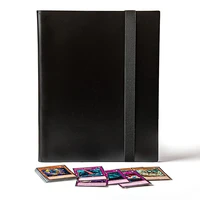 9 pockets trading card album folder 360 card capacity side loading pocket binder for yugioh pokemon tcg popstar photos