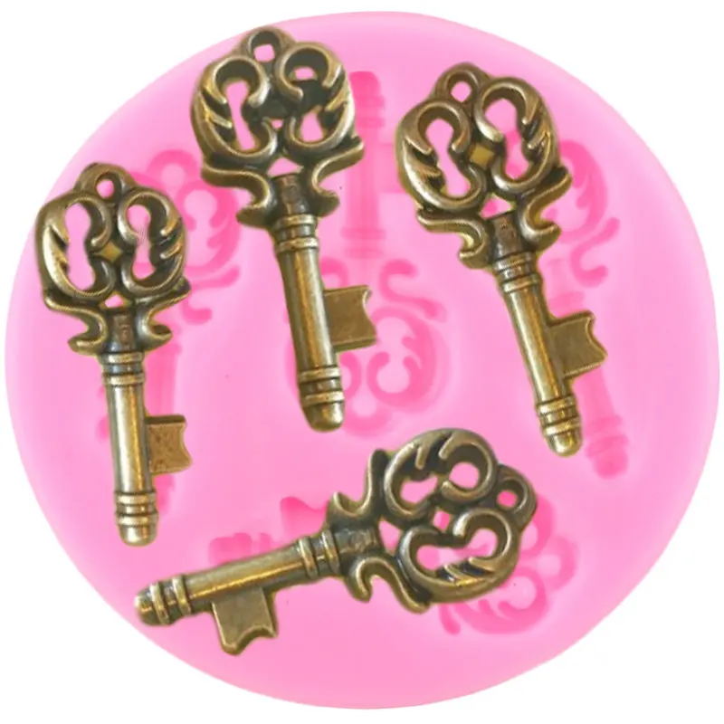 

Ключ силиконовая форма для кекса фигурки жениха и невесты; Fondant (сахарная) прессформ торта Decorarting инструменты форма для шоколадной мастики Полимерная глина для конфетов, пресс-форм