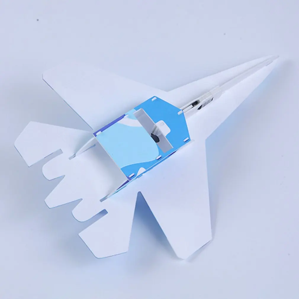 Модель самолета Su27 сделай сам из пенопласта катапульта игрушки для детей