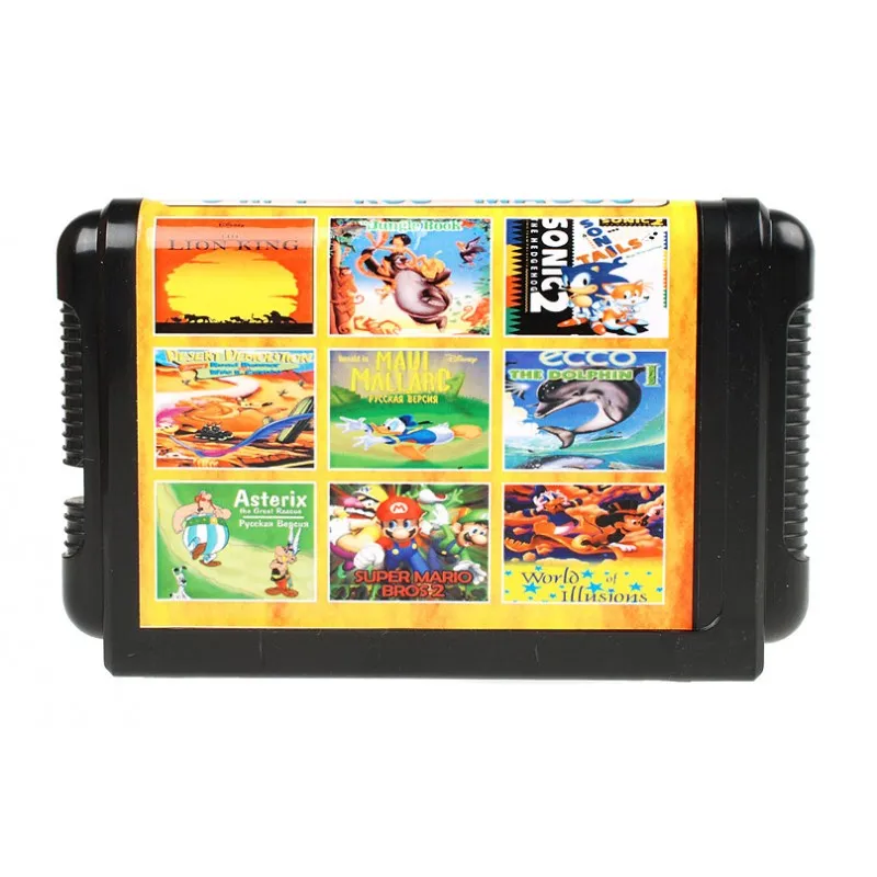 Игровой картридж. Сборник 9 игр для Сега с Super Mario Bros 2. MA903|Игры консолей| |