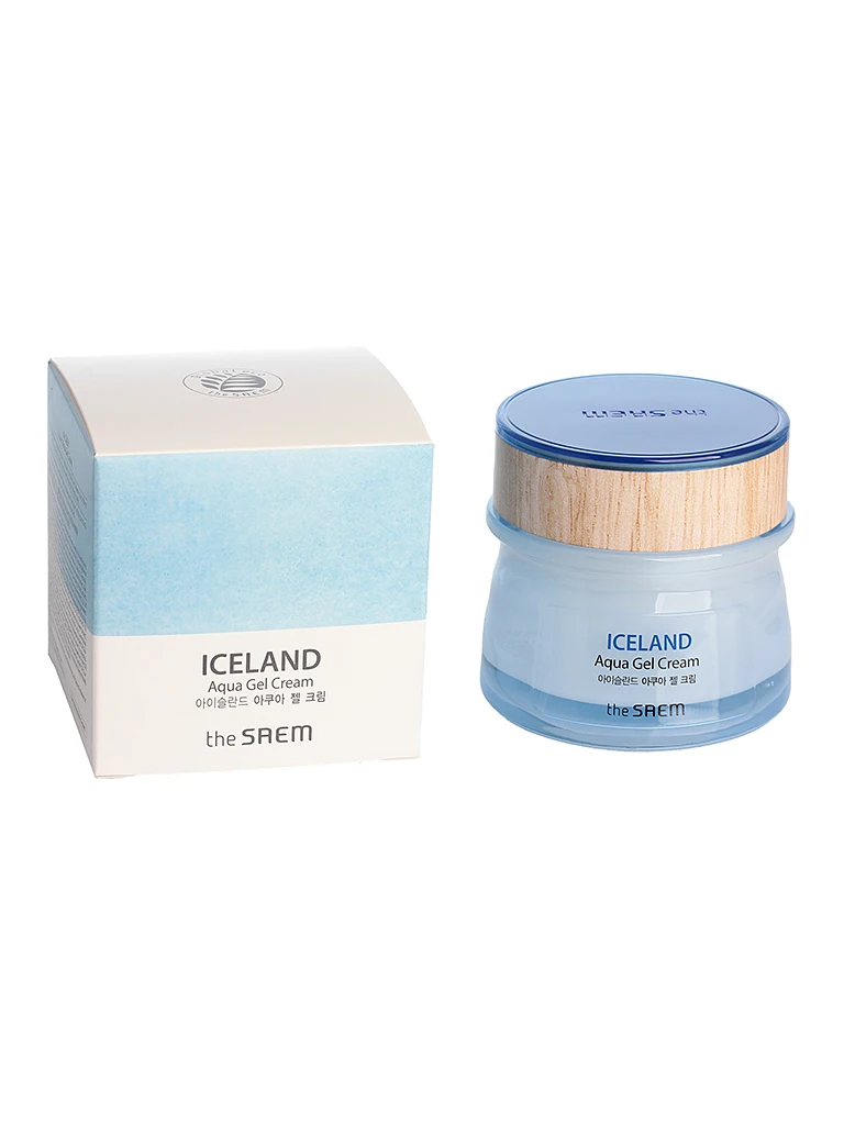 The Saem Iceland Крем гель для лица увлажняющий с ледниковой водой|Дневные крема и