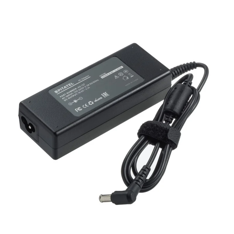 Блок питания Pitatel AD 127 для ноутбука Sony 19.5V 4.1A 6.5x4.4 1 pin зарядное устройство + сетевой