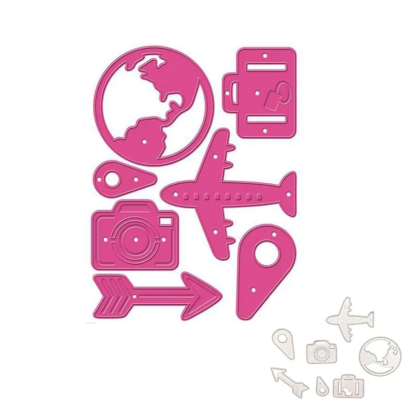 Металлические трафареты для скрапбукинга 7 шт. | Дом и сад