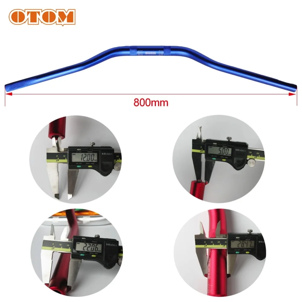 OTOM руль 1/8 толстый стержень 28 мм CNC 7075 для мотоцикла Enduro Motocross