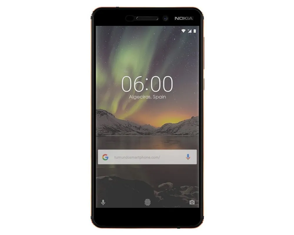 Черная защитная пленка из закаленного стекла для Nokia 6 1 (2018)|Бамперы| |