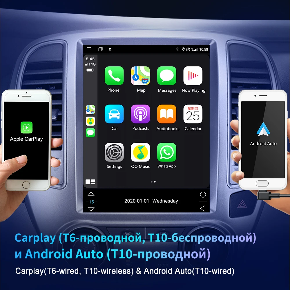 $128.68 EKIY T6 Car Radio For Mitsubishi Pajero V60 V68 V73 1999-2006 Tesla Vertical Screen Navigator GPS Android Stereo Receiver 2 Din