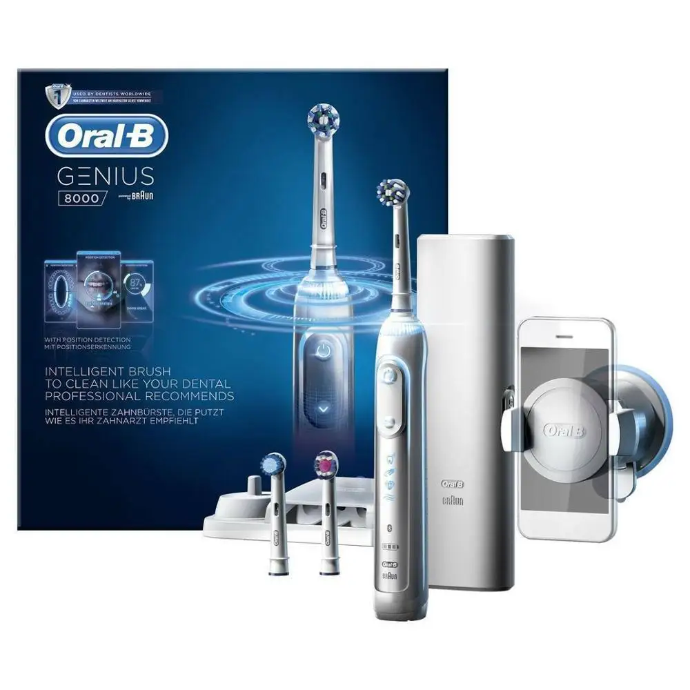 

Электрическая зубная щетка Oral-B GENIUS 8000 Braun, новинка в коробке, быстрая доставка
