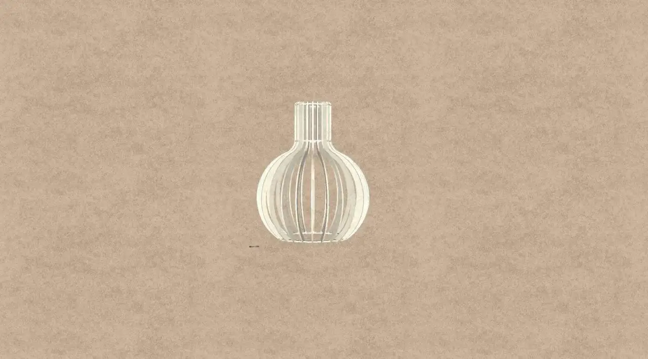 

Edile Decorative Mdf Wood Chandelier