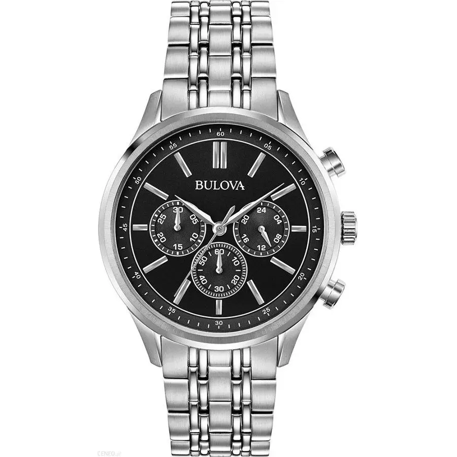 Наручные часы Bulova 96A211 мужские с кварцевым хронографом на браслете |