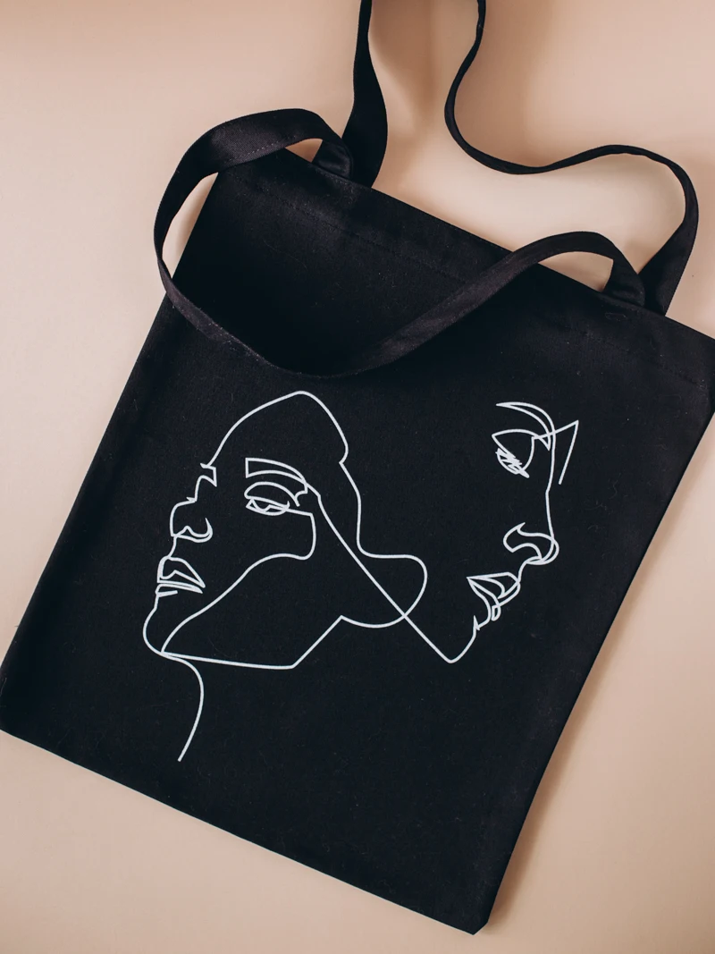 Сумка шоппер из натурального хлопка. Хозяйственная сумка. на плечо.| |