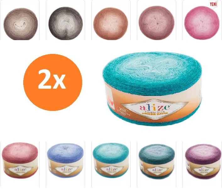 Вытяжка из ангоры, 2х 150gr-825mt Yün