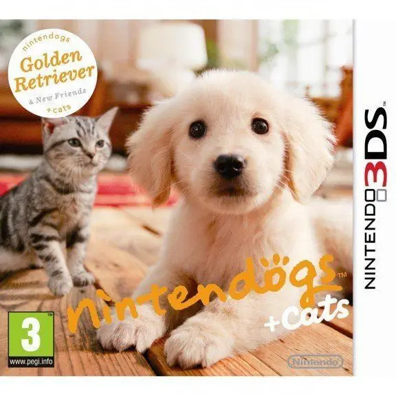 Игра gs + Cats: Голден-ретривер и новые друзья. Русская Версия ( 3DS) | Электроника