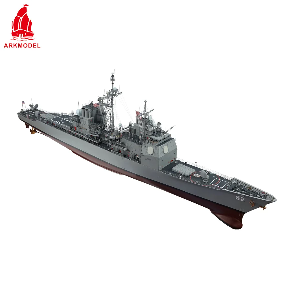 ARKMODEL 1/96 USS ticonпластиковый класс бункерный Круизер США темно-синий модель корабля