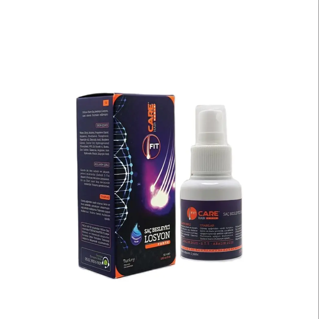 

Fitcare Forte % 30 более мощный лосьон + гребень для ухода за волосами