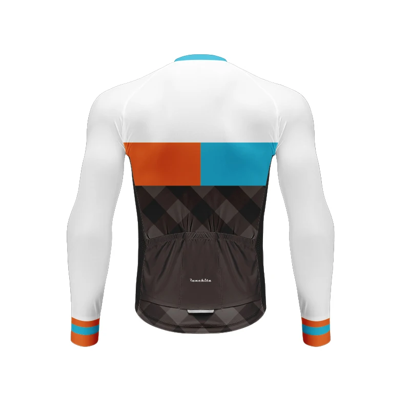Runchita Велоспорт Джерси Дышащая MTB велосипедная одежда Униформа с длинным рукавом Ropa Maillot гоночная велосипедная одежда