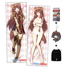 Hobby Express аниме Dakimakura японский Otaku Waifu обнимает тело наволочка рост щит герой рафталия
