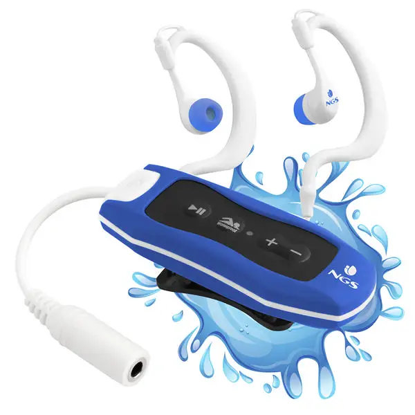 MP3 плеер NGS Sea Weed Blue 4 GB FM водонепроницаемый|MP3-плееры| |