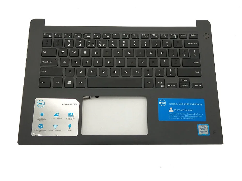Новинка для Dell inspiron 7000 7460 чехол подставка с клавиатурой (США) подсветкой|Сумки и