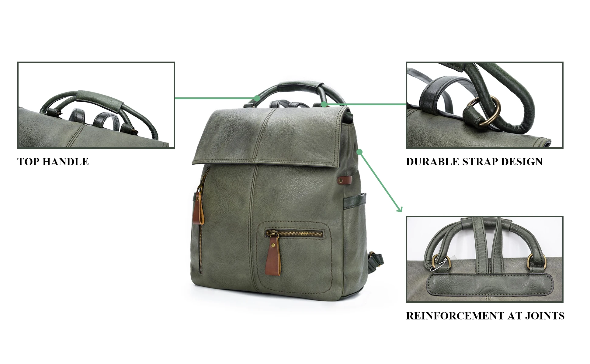 Fashion Forward Wilslat Femal Backpack Purse Leather Anti-theft Casual Shoulder Bag Mochilas Satchel Bolso