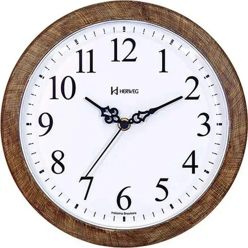 

Wall Clock 26cm Wood 660073-323 - Herweg