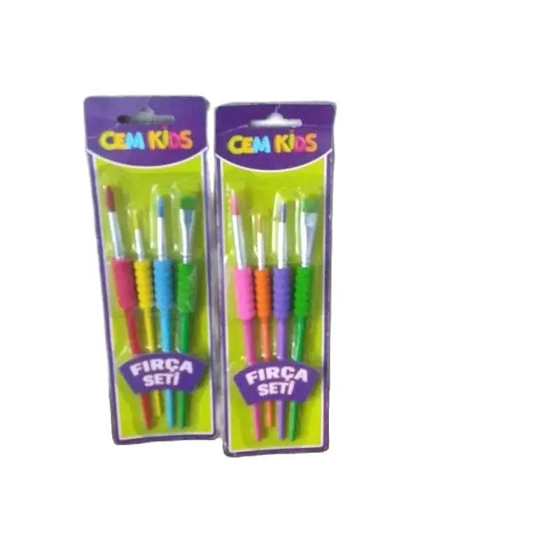 

Cem Kids , Watercolor Pen Set For Children ,Soft Touch , Soft Flexible Brush ,Ergonomic Design ,2 ,6,10 ,12 Number, 2 Package