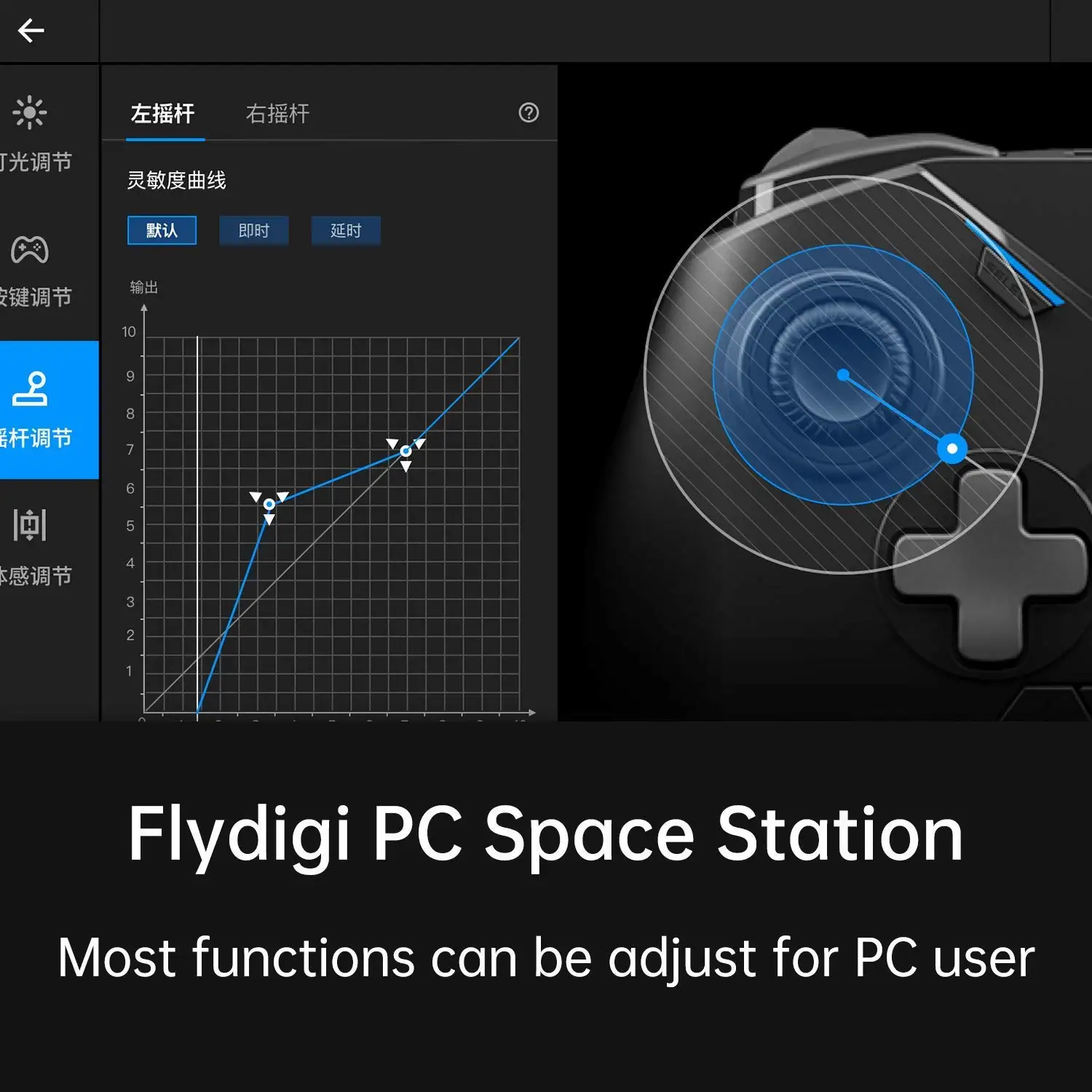 Беспроводной игровой контроллер Flydigi Вейдер 2 настраиваемый Многоплатформенный