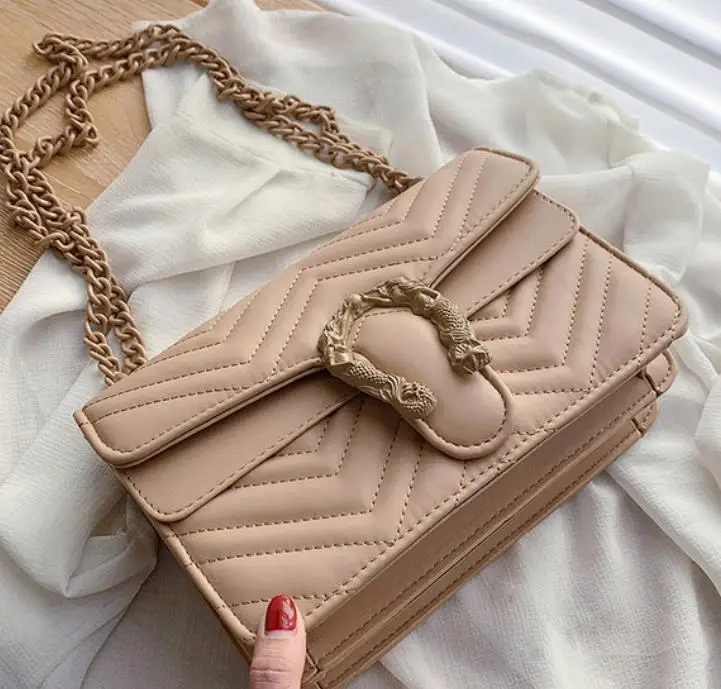 Роскошные сумочки женская сумка из искусственной кожи с цепочками