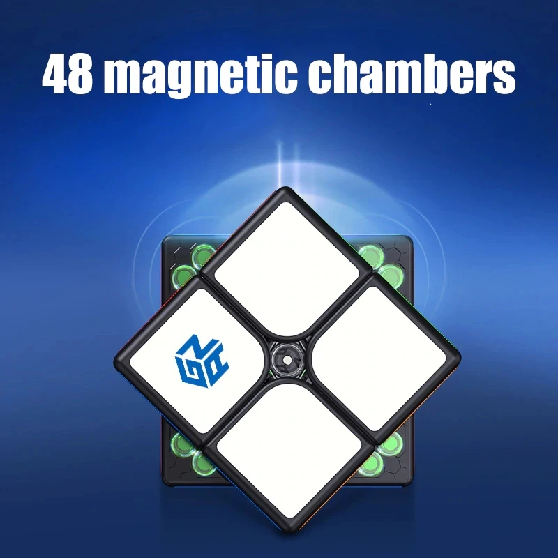 GAN251 M 2x2x2 Магнитный магический куб GAN251M 2x2 скоростной GAN 251 cubo magico gans Cube кубик