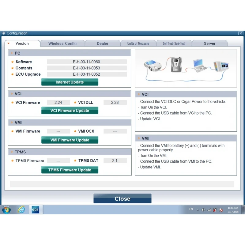 HDD для GDS VCI Kia и Hyundai v2018.11 (система Win7) |