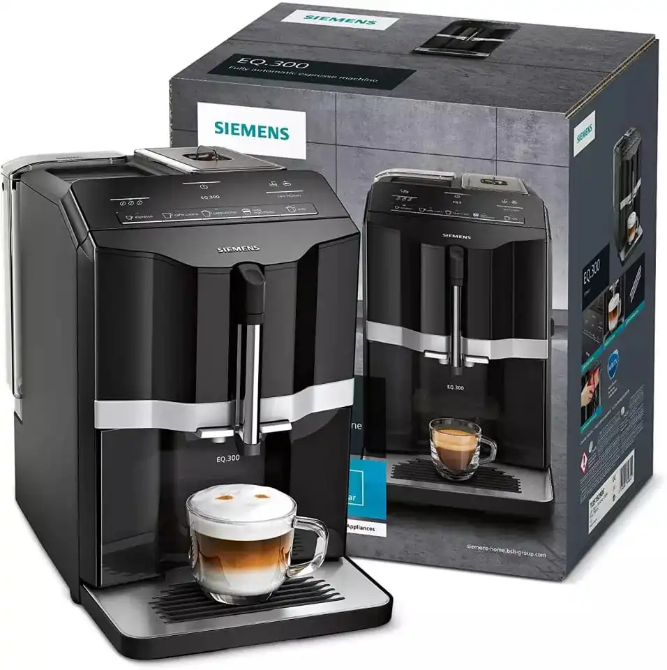

Siemens EQ300, TI351209RW, автоматический кондиционер, эспрессо, макинезиа