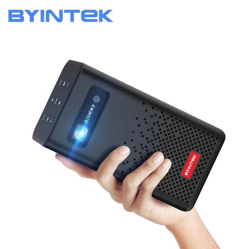 BYINTEK P20 Мини Портативный Pico Smart Android 1080P светодиодный домашний кинотеатр DLP