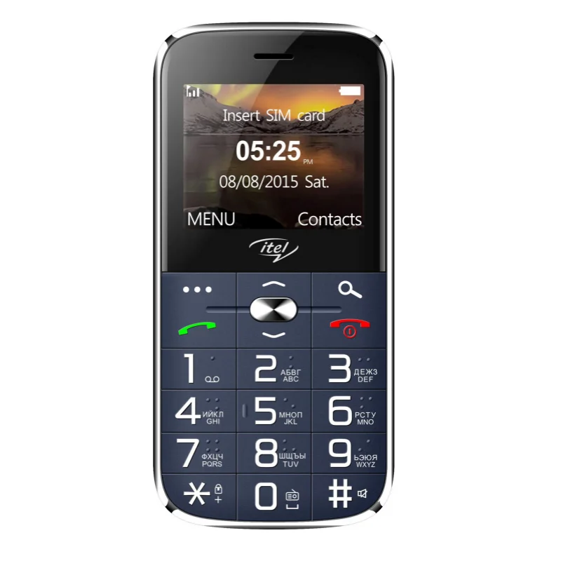 Мобильный телефон Itel IT2590 2.2' TN 32МБ 0.08МП ThreadX 1900mAh | Мобильные телефоны и