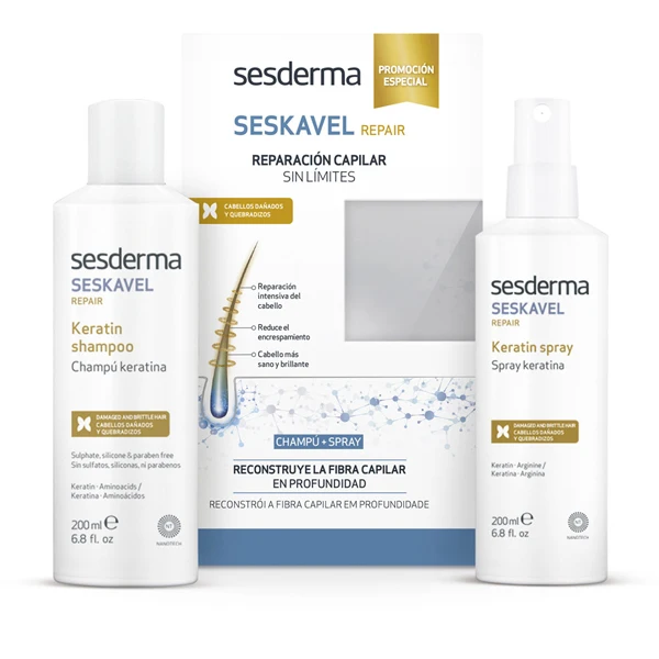 Женский набор для волос Seskavel Repair Sesderma (2 шт.) |