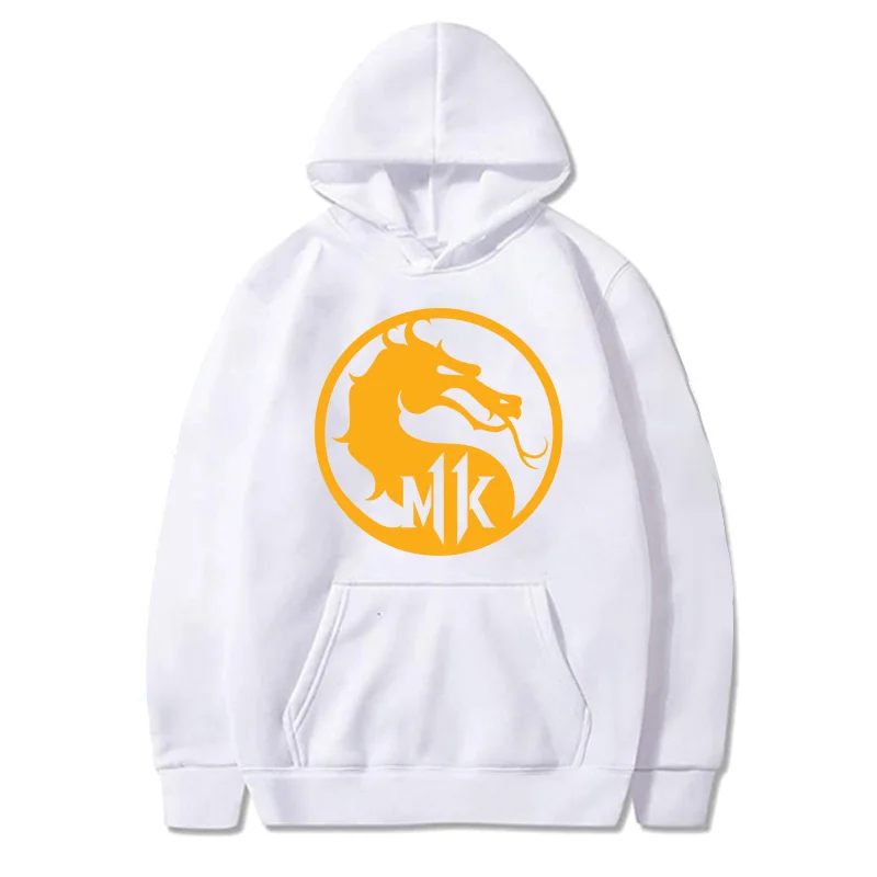 2021 Mortal Kombat Print Hoodie Long Sleeve Hooded Sweatshirt for Women